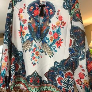 Boho Rayon top blouse